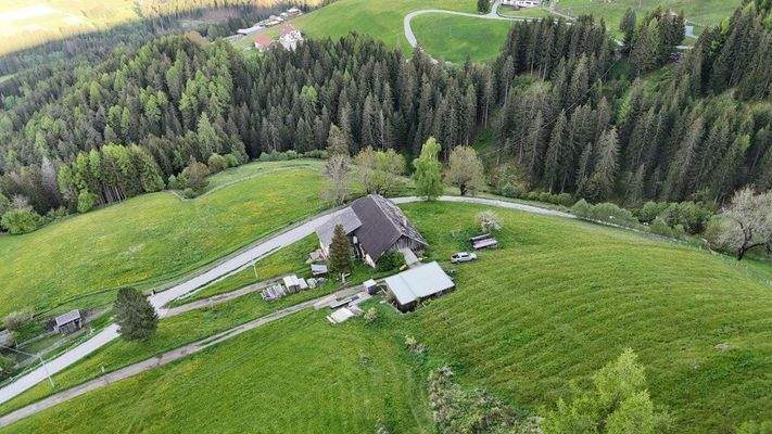 Agstner-Hof-Oberparzenberg-Luxus-Immobilie-Chalet-Olang-Bauernhof-Sanierungsbedürftig-Bauernhaus-Kronplatz-Skigebiet-südtirol-urlaub-Aussicht-Alleine-mitten in der Natur-Autonom-Quelle