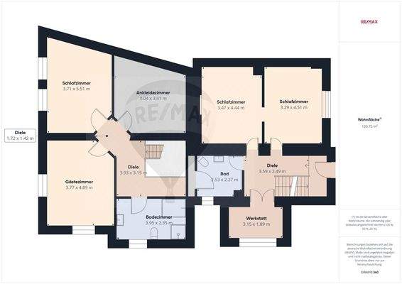 Anbau Obergeschoss + Vorderes Haus 