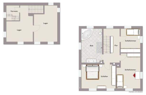 Grundriss Obergeschoss