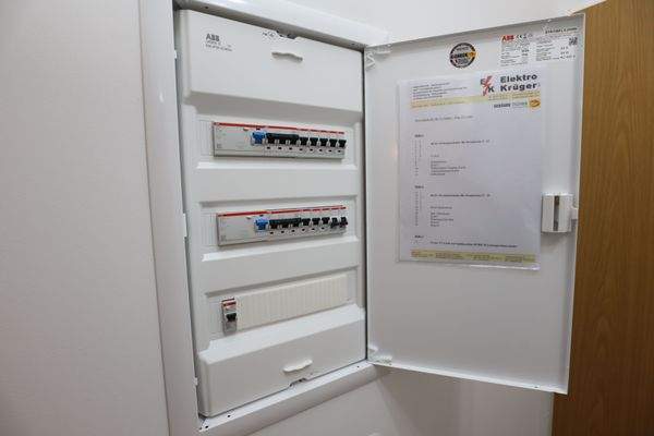 Sicherungskasten mit komplett neuer Gesamtelektrik