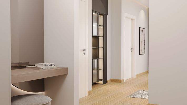 Einrichtungsbeispiel Flur