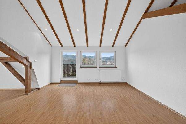 Die Terrasse im Blick