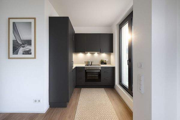 Moderne Küchenzeile