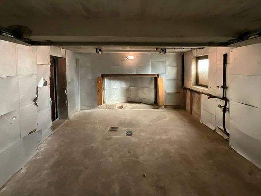 Ein Blick in die Garage