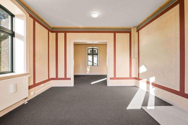 Büroräume im Erdgeschoss