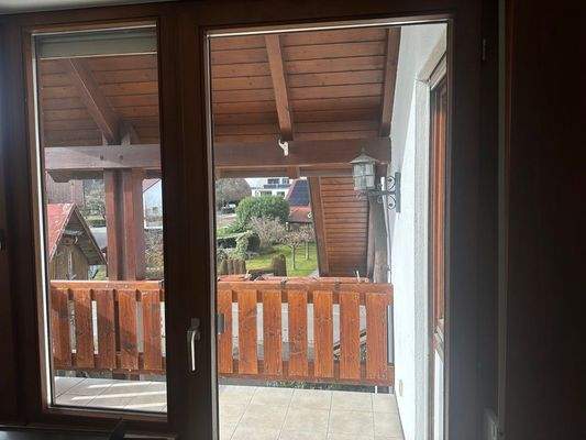 Balkon Wohnzimmer Süd-West