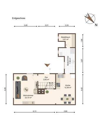 Grundriss Erdgeschoss