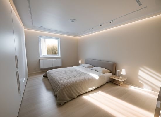 Schlafzimmer-Einrichtungsvorschlag/Visualisierung