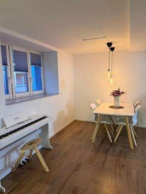 Essbereich im Wohnraum