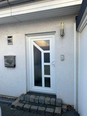 Seiteneingang Einliegerwohnung