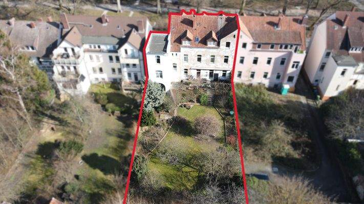 Grundstück Ausschnitt