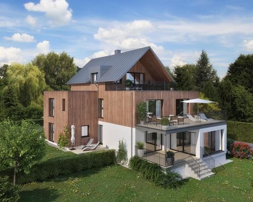 Süd-Ansicht mit großen Garten Top 2