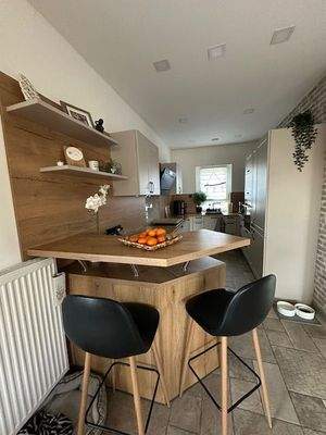 Küchenbereich EG Teilansicht mit EBK