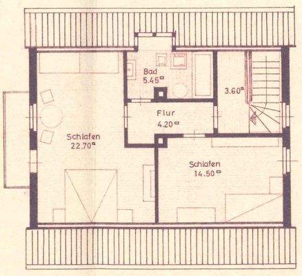 Grundriss Obergeschoss