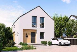 Ansicht Eingang Satteldach