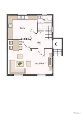 Grundriss Erdgeschoss