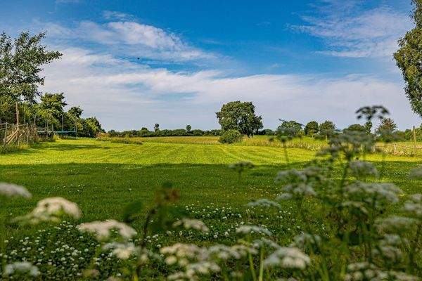 Blick über die Ländereien