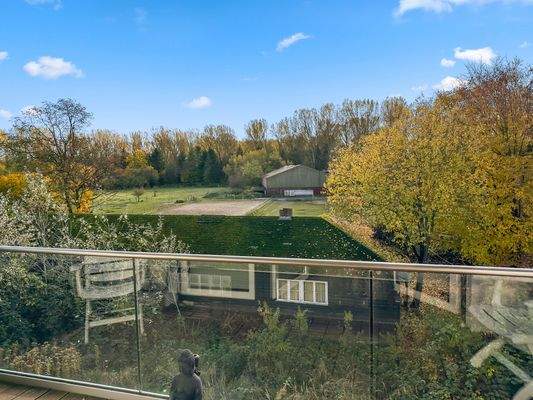 Blick vom Wohnbereich