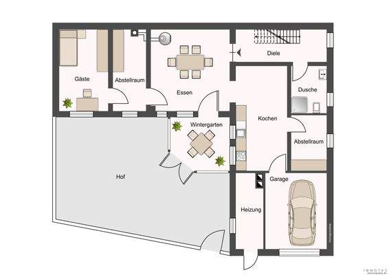 Grundriss Erdgeschoss