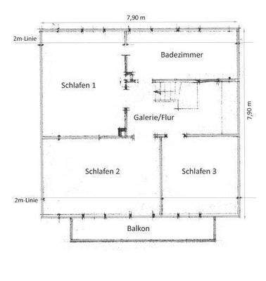 Grundriss OG - nicht maßstabsgetreu
