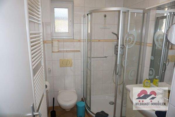 Duschbad im Erdgeschoss