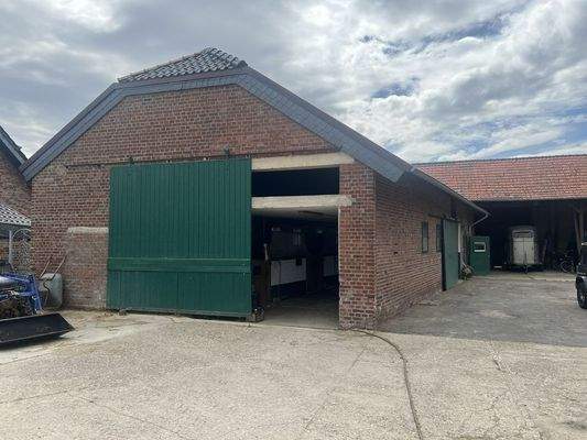 Pferdestall Kopfseite