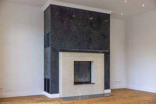 Kamin Spachteltechnik