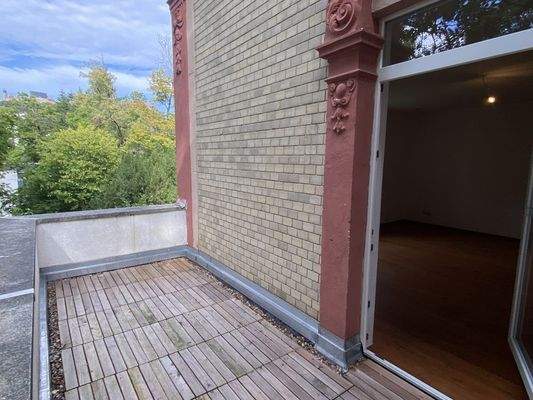 Balkon mit Vesteblick