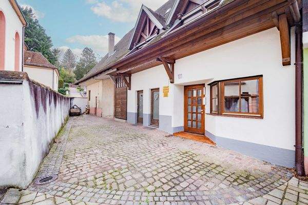 Parkplatz vor dem Haus