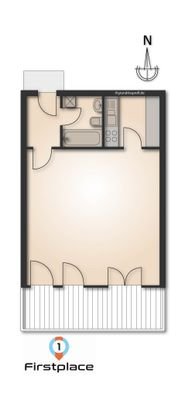 Grundriss unmöbliert