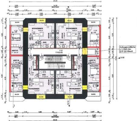 Regelgeschoss Entwurf