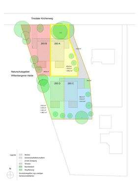 Lage auf dem Grundstück