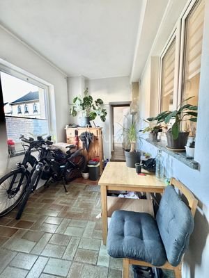 Veranda zur EG Wohnung