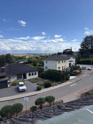 Aussicht von Dachbalkon