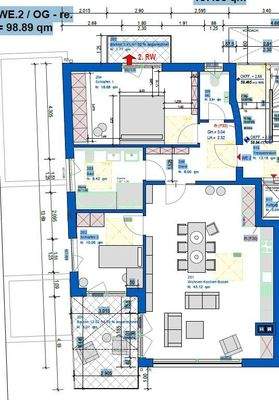 1. Obergeschoß - rechts