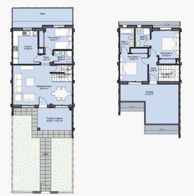 Floor plan / Plano de planta