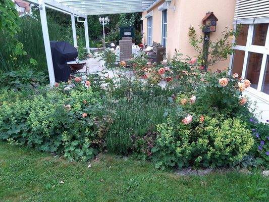 Terrasse, überdacht