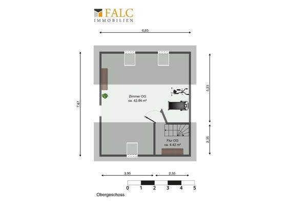 Grundriss Obergeschoss