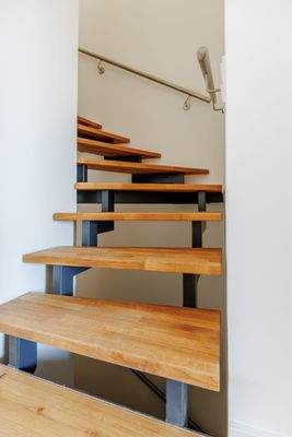 Treppe ins I OG.