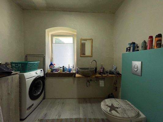 Gäste-WC im Erdgeschoss