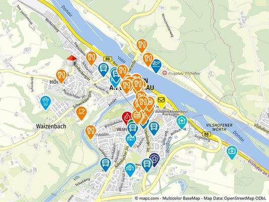 Geolyzer Kartenausschnitt