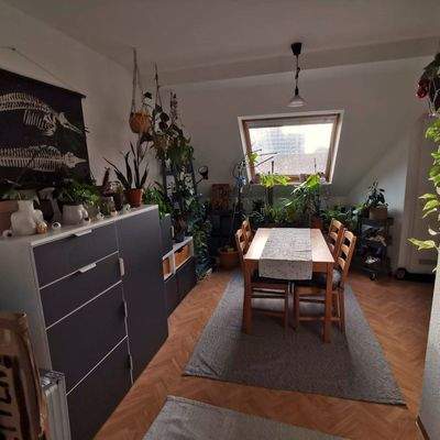 Essbereich des Wohnzimmers