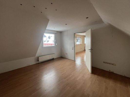 Schlafzimmer Dachgeschosswohnung