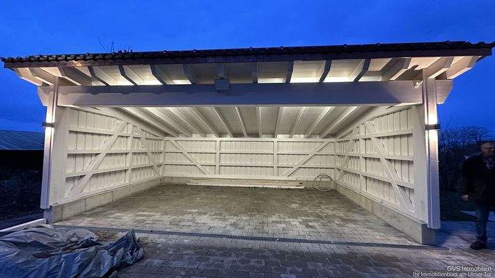 Carport mit 3 Stellplätze