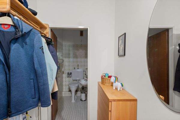 Flur 1 mit Gäste-WC