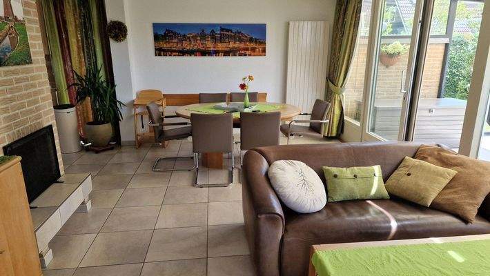 Der Blick auf den Essbereich