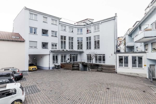 Außenansicht Bau-/Weiherstr. 