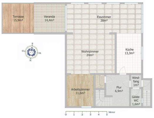 Grundriss - Erdgeschoss