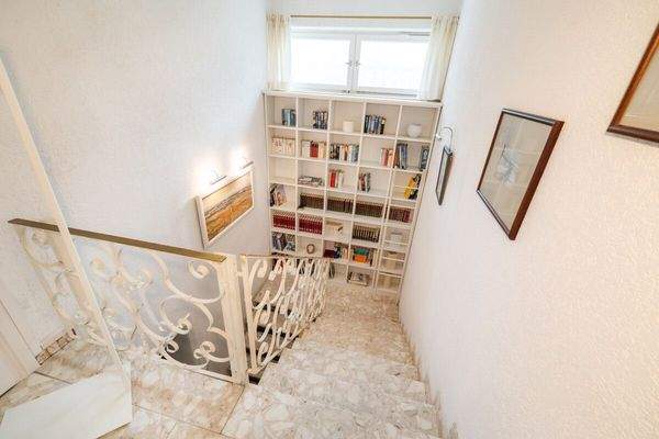 Treppe zum Gartengeschoss