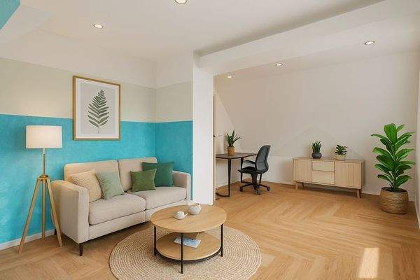 Dachgeschoss möbliert